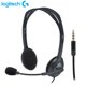 thumbnail image 1 of Auriculares estéreo Logitech H111 con micrófono giratorio Auriculares con cable de 3 5 mm, 1 of 8