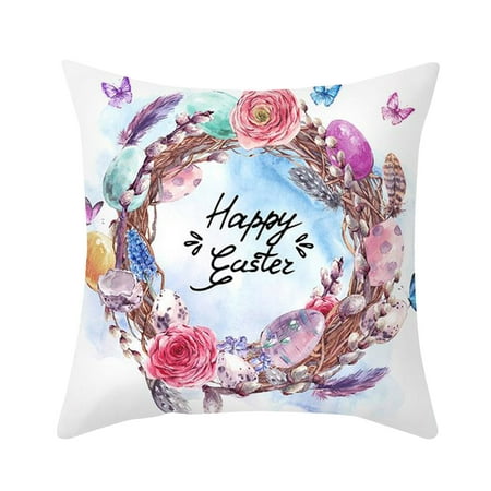 TANGNADE Easter Pillow Cover Sofa Cover Cushion Cover Custom Home Decoration aesthetic room decor