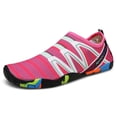 thumbnail image 7 of KEGIRLOM Women's Fashionable Casual Versatile Tracing Shoes Diving Plus-Size Shoes Spring/Summer Style Trendy Comfortable Breathable Diving Shoes Hot Pink 6.5, 7 of 7