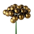 thumbnail image 1 of Vickerman N180175 1 in. x 24 Piece Chocolate Shiny Ball Pick  2 per Pack, 1 of 3