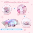 thumbnail image 3 of Almohada de peluche Glow Guards 14 Rainbow Dog con LED y música, 3 of 6