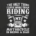 thumbnail image 2 of The Only Thing I Love T-Shirt | Cool Motorcycle Black Tee Gift, 2 of 5