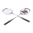 thumbnail image 2 of Raqueta de bádminton de aleación de aluminio y carbono, pelota de fitness para entrenamiento, 2 of 15