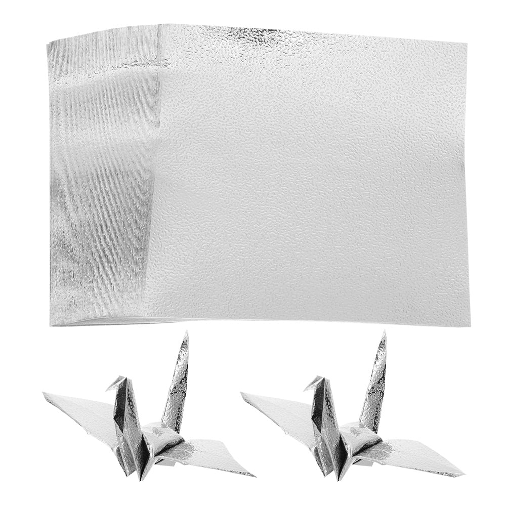 Raindrops  100 Pcs Single-sided Pearlescent Origami DIY Crafts Paper Folding Student Child