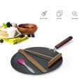 thumbnail image 2 of Amdohai Pancake Pan Crepe Maker Flat Pan Griddle Pan with Spreader & Spatula Crepe Maker Griddle, 2 of 8