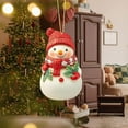thumbnail image 6 of sdhkgrrt under $5 Acrylic Snowman Ornament, Acrylic Snowman Christmas Tree Pendant Decor,Festive Snowman Ornament for Car and Home Decor,Christmas Snowman Hanging Decoration with Lanyard,Holiday, 6 of 6