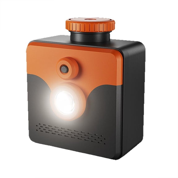 Saltwater Powered Emergency Lamp - No Battery LED Camping Lantern, 400 Hour Runtime, 250 Lumen Dual Brightness Flashlight for Power Outages, Hiking, RV, Hurricane Preparedness Kit