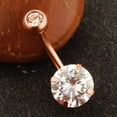 thumbnail image 4 of SNNROO 14G Belly Button Ring Dangle Navel Rings 316L Surgical Steel Piercing Jewelry 14Pcs, 4 of 8