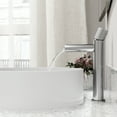 thumbnail image 2 of VIGO Ashford Single Handle Single-Hole Bathroom Vessel Faucet in Brushed Nickel, 2 of 12