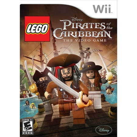 Lego Pirates of the Caribbean w/ Exclusive Jack Sparrow Figurine (Wii)