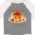thumbnail image 4 of Inktastic Pancake Day Everyday- Smiling Stack of Pancakes Boys or Girls Long Sleeve Baby Bodysuit, 4 of 5