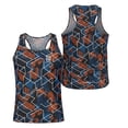 thumbnail image 4 of Men's Seamless Heat-Bonded Running Vest, Lightweight Moisture-Wicking Singlet for Marathon & Trail Running, Reflective, 4 of 12