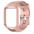 thumbnail image 1 of Correa de reloj de silicona para muñeca, correa de repuesto para TomTom 2 3 Runner 2 3 Spark 3, color caqui Eigraketly EL2367-06B, 1 of 2