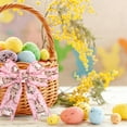 thumbnail image 4 of Rewenti Easter Spring Colored Bunny Ribbons Suitable For Workmanship Gift Wrapping DIY Ribbon Bows Floral Arrangements And Wreath Decorations, 4 of 6