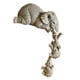 thumbnail image 3 of Estatuas para el hogar forma de animal borde colgante Decoración de oficina resina adorno de escritorio regalo 3 Piezas tholdsy HA005792-00B, 3 of 6