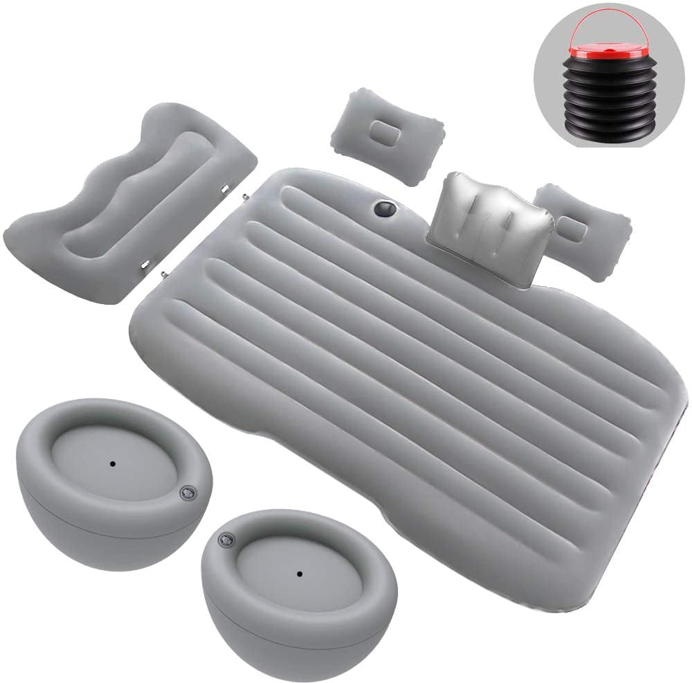 LUCKUP Inflatable Camping Car Mattress Back Seat Sleeping Pad Universal