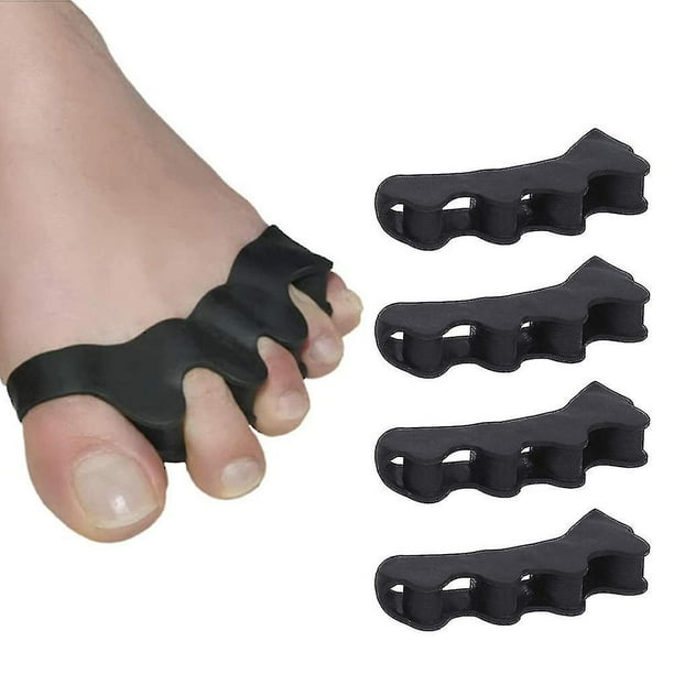 4 protectores de uñas correctores de juanetes de silicona suave