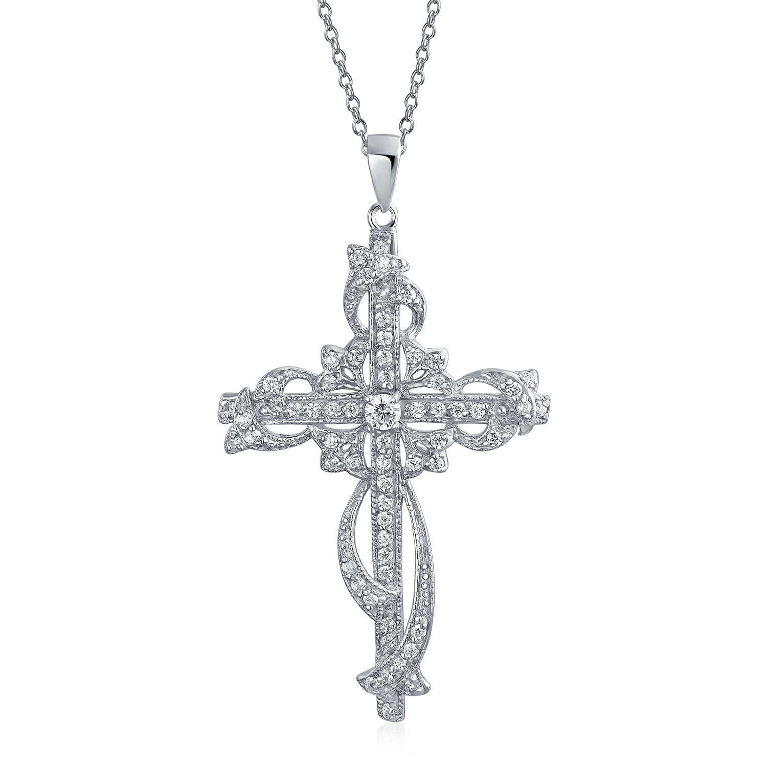 Diamond Silver 925 Two Tone Diamond 