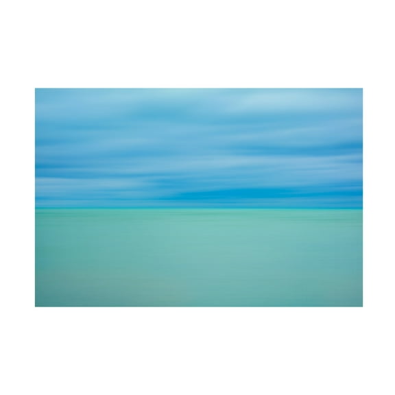 Canvas Wall Art - Susan Merritt 'Calm Waters' Wall Art for Living Room, Bedroom, or Office Décor by Trademark Fine Art - 19 x 12 Inches