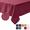 Burgundy, variant on Sm:)e White Farmhouse Style Waterproof Tablecloth 52x70 Inch, Yarn-Dyed Woven Table Cover for Dining Decor, Rectangle