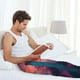 thumbnail image 5 of Fotbe Cosmic Paint Swirl Pantalones de Pijama para Hombre, Pantalones de Dormir, Pantalones de Casa con Cintura Ajustable y Bolsillos-XX-Large, 5 of 6