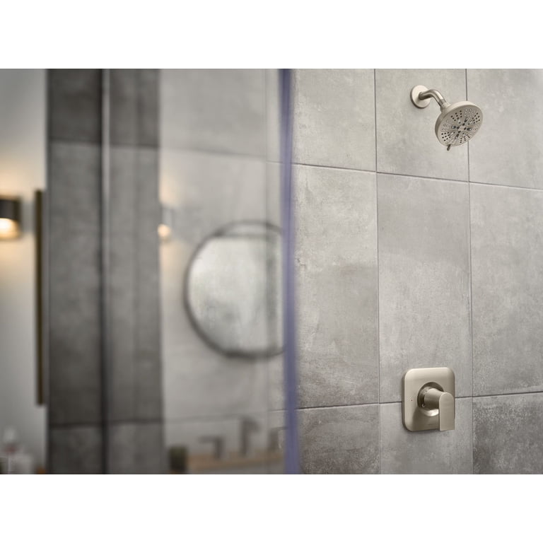 Moen Hydro Energetix Brushed Nickel Bathroom Showerhead with Eight
