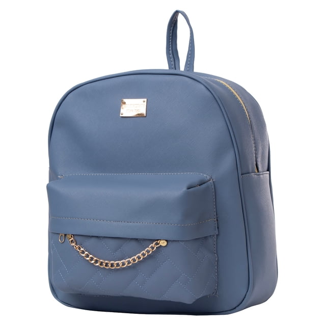 Mochila Para Mujer Fana Navel Color Azul Elegante