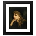 thumbnail image 2 of Gabriel von Max 20x24 Black Modern Framed Museum Art Print Titled - Margarethe, 2 of 5