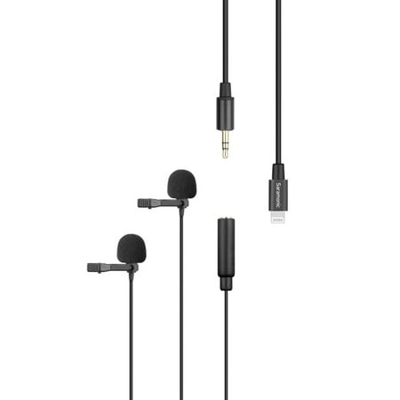 UPC: 6971008024678 | LavMicro U1C 2-Person Lavalier Microphone w/ 19.7 (6m) Cable Lightning Adapter for iPhone iPad