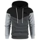 thumbnail image 3 of Sudaderas con capucha estampadas para hombre, ropa deportiva para exteriores, Sudadera con capucha de pesca de moda, top a juego de dos colores, simplicidad callejera, Otoño e Invierno, 3 of 5