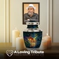 thumbnail image 4 of Yatskia Forest Deer Urn for Ashes for Women, Cremation Keepsake Urns for Human Ash, Large Burial Urn for Ashes Adult Male, (Tasty 10 Inch and 3 Inch), 4 of 8