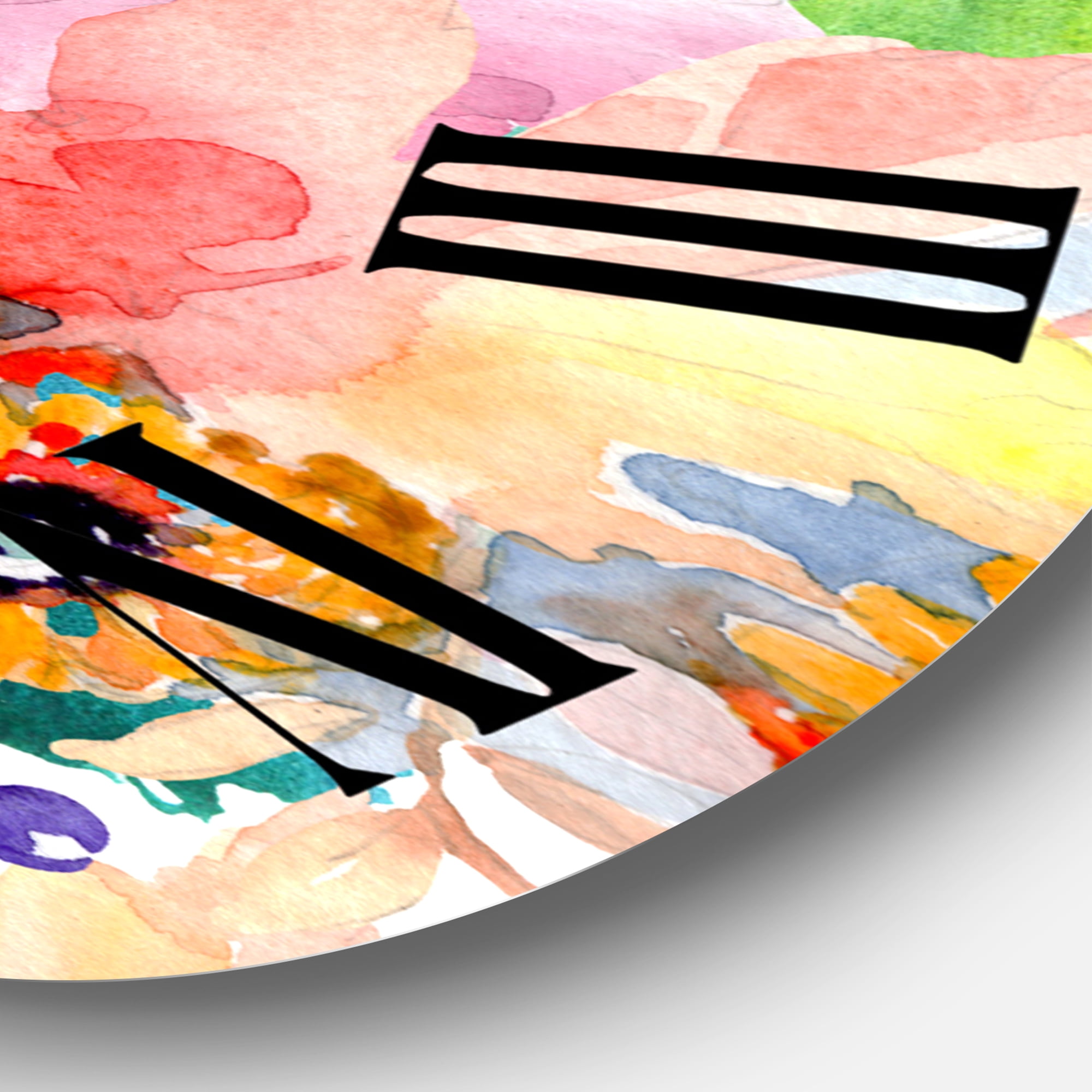 Designart 1 in Quartz Traditional Wall Clock