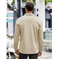 thumbnail image 3 of COOFANDY Men's Long Sleeve Casual Shirts Wrinkle Free Buttton Down Shirts Stylish Shirts for Men, 3 of 6