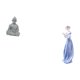 thumbnail image 5 of Figura De Porcelana De Buda Sun Wukong, Escultura Moderna, Estatua Coleccionable Para Hotel, Patio, Estante, Armario, Escritorio, Adorno De Patio Trasero, 5 of 8