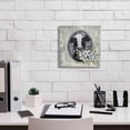 thumbnail image 3 of Epic Graffiti 'Framed Cow' by Ashley Justice, Giclee Canvas Wall Art, 12"x12", 3 of 8