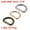 Gold Tone, Silver Tone, Bronze Tone, variant on Uxcell Metal D Ring 0.79"(20mm) D-Rings Buckle for Hardware Craft DIY Gold Tone, Silver Tone, Black(Total 15pcs)