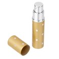 thumbnail image 3 of 6ml Mini Botella de Perfume Atomizador de Aleación Rellenable Portátil para Viaje -Color Oro Sunnimix Botella de perfume, 3 of 7