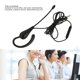 thumbnail image 5 of Auriculares de una sola oreja con micrófono con cable y cancelación de ruido, auriculares monoaurales ligeros para centro de llamadas y oficina, 5 of 8