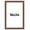 Barn Brown, variant on 16x24 Dark Brown Bamboo Real Wood Picture Frame Width 1.5 inches | Interior Frame Depth 0.5 inches