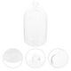 thumbnail image 3 of Jarrón de vidrio transparente transparente para pecera, para decoración del hogar (solo incluye el recipiente de vidrio)., 3 of 6