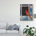 thumbnail image 3 of Trademark Fine Art 'Cardinal Window' Canvas Art by Chris Vest, 3 of 4