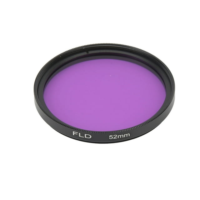 52mm Lens Filter, Optical Glass Camera Lens Filter for Digital Cameras