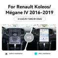 thumbnail image 5 of 14.5" Smart Display Radio Audio Media Player for Renault Koleos/Mégane lV 2016-2019 Models Universal Car Navigation GPS Upgrade Headunit Android Replacement HD Screen Carplay Receiver Accessories, 5 of 18