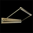 thumbnail image 2 of WAC Lighting Hudson 34" LED Adjustable Aluminum Picture Light in Aged Brass, 2 of 4