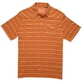 thumbnail image 2 of Men's Howler Brothers Texas Orange Texas Longhorns Jacquard Ranchero Polo, 2 of 7