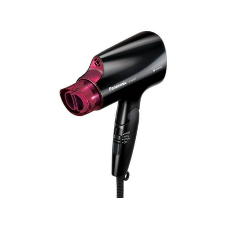 Panasonic Nanoe Compact Travel Hair Dryer with Quick-Dry Nozzle and Folding