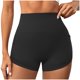 thumbnail image 5 of Jacenvly New Womens Shorts Clearance Summer New Style Solid Mid Waisted Yoga Shorts Comfort Soft Expandable Waist Women Yoga Shorts, 5 of 5