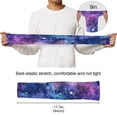 thumbnail image 6 of ALAZA Brightly Glittering Shiny Galaxy UV Sun Protection Arm Sleeves UPF 50+ Compression Cooling Sleeve 1 Pair, 6 of 7