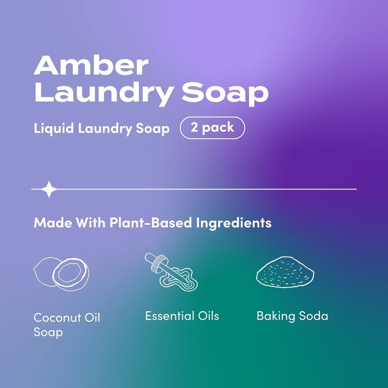 Indigo Wild Zum Clean Laundry Soap, Natural Frankincense Myrrh, 64