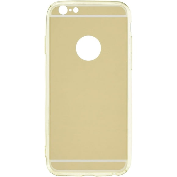 Gearonic 10238-GOLD-IPH6 Aluminum Mirror Back Cover for iPhone 6/6S, Gold